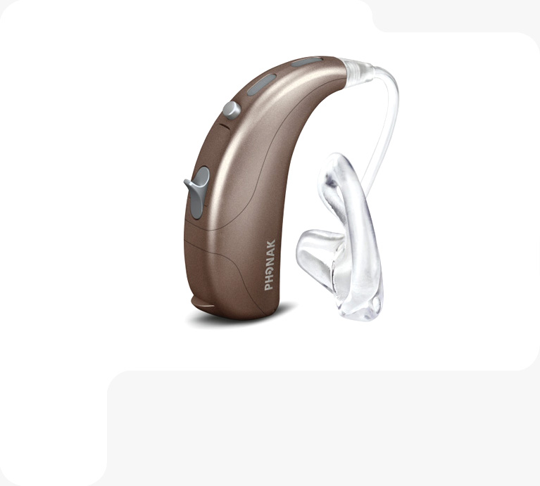 Phonak Audéo™ Lumity hearing aid — Swiss innovation with SmartSpeech™ for natural hearing